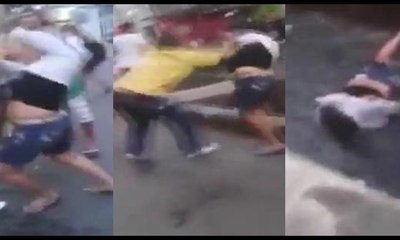 Hesaba itiraz eden müşteriyi su kanalına attı