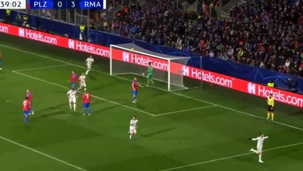[GARETH BALE GOAL} Viktoria Plzen vs Real Madrid