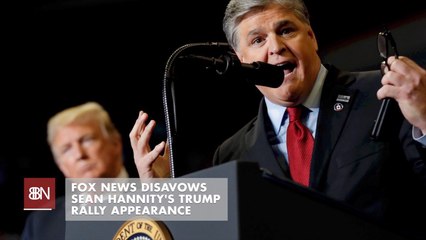 Fox Does Not lIke Sean Hannity Campaigning With Trump
