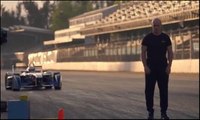 Formula 1 pistinde çılgın şov