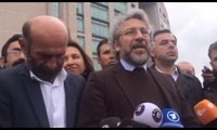 Can Dündar ve Erdem Gül'den adliye önünde açıklama: Sonuna geldik