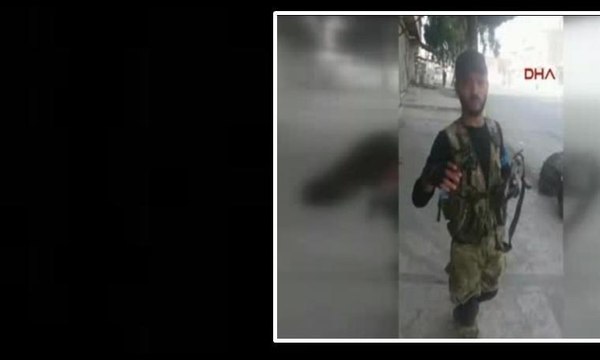 ÖSO militanlarının girdiği Cerablus kentinden görüntüler