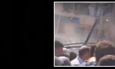 Elazığ'daki korkunç patlamadan ilk görüntüler