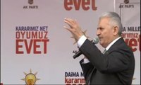 Binali Yıldırım'dan 'Başbakan Binali Yıldırım' sloganına yanıt