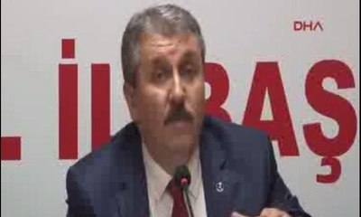 Parti içi muhalefet etkili oldu... Mustafa Destici'den 'HAYIR' izni