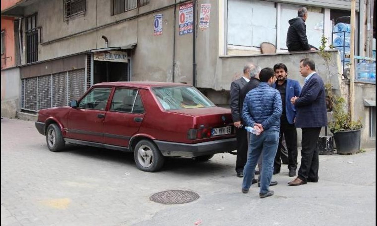 Kağıthane'deki silahlı soygundan ilk görüntüler