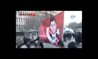 Ömer Halisdemir davası öncesi "darağaçlı" eylem