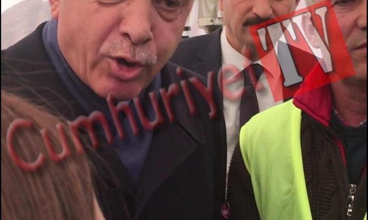 İşte Erdoğan'ın 'Hayır' çadırındaki kamerayı kapattırmadan önceki diyaloğu