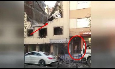 Anne ve kızlarının ölümden döndüğü an kamerada