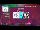 Firenze - Casalmaggiore | Speciale | 3^ Giornata | Samsung Volley Cup 2018/19