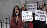 Beyoğlu'nda '115 hamile çocuk' protestosu