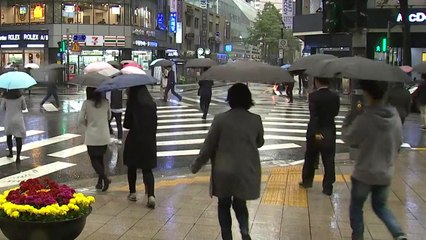 [날씨] 미세먼지 씻어주는 단비...오후 강풍 유의 / YTN