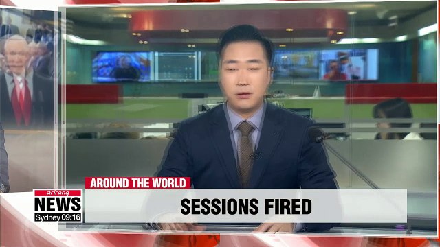 Donald Trump fires Attorney General Jeff Sessions