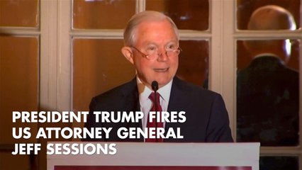 Trump Tells AG Jeff Sessions To Pack His Bags