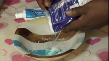 Oral B Toothpaste Slime with sugar !!!  NO GLUE, NO BORAX, 2 Ingredients Toothpaste Slime