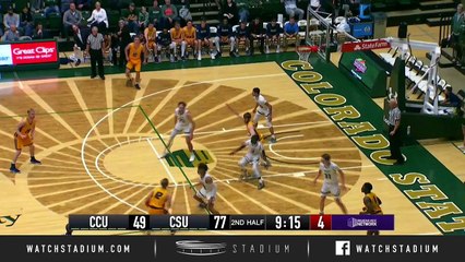 Colorado Christian vs. Colorado State Basketball Highlights (2018-19)