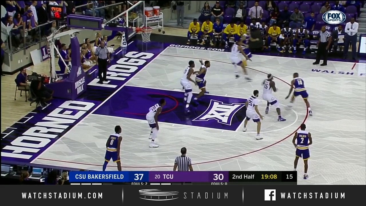 CSU Bakersfield vs. TCU Basketball Highlights (2018-19)