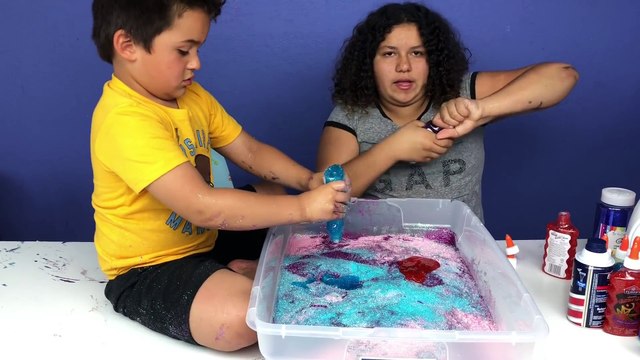MY LITTLE BROTHER PICKS MY SLIME INGREDIENTS