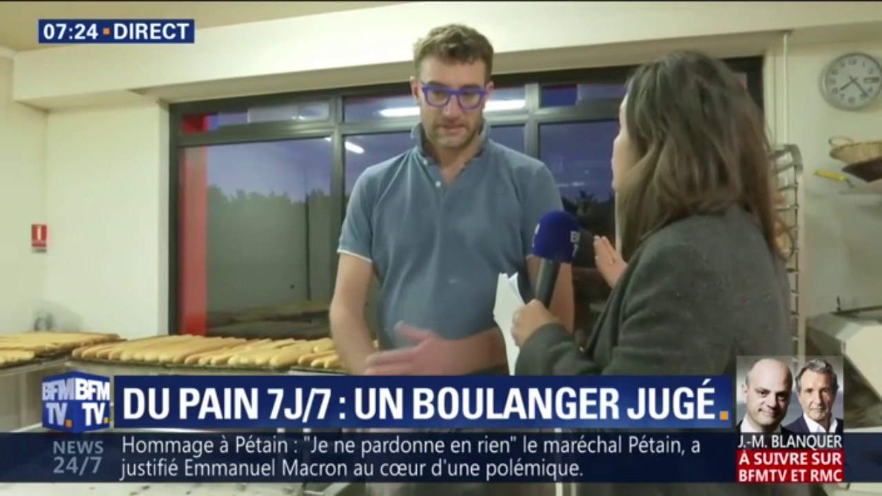 "On est seul sur la commune." Ce boulanger déplore de ne pas pouvoir ouvrir 7j/7 dans sa commune du Calvados
