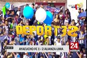 Torneo Clausura 2018: Alianza Lima venció 2-1 a Ayacucho FC