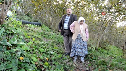 Görme engeli vatandaş evine artık daha rahat gidip gelecek