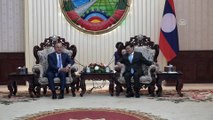Dışişleri Bakanı Çavuşoğlu, Laos Başbakanı Sisoulit ile görüştü - LAOS