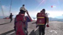Kayalıklara Düşen Fransız Yamaç Paraşütçüsüne Nefes Kesen Kurtarma Operasyonu