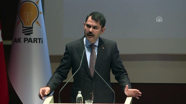 Bakan Kurum: 'İsraftan kaçmamız için bu ülkenin mekansal strateji planını çıkarmamız gerekiyor' - ANKARA