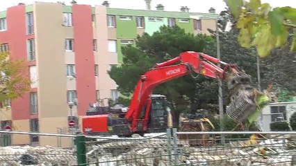 La démoliton en vidéo avec les images de Fred Munos.