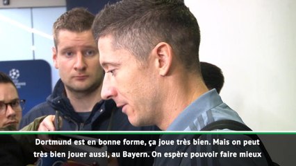 11e j. - Lewandowski : ''Au Bayern aussi, on peut très bien jouer''