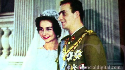 Bodas de oro de los Reyes  el vestido que lució doña Sofía