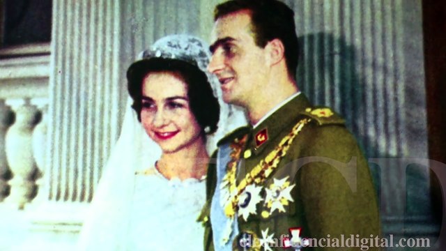 Bodas de oro de los Reyes el vestido que lució doña Sofía
