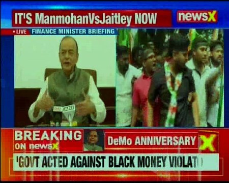 Arun Jaitley says Demonetisation implemented to formalise economy, not to confiscate money
