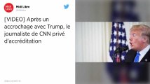 Après un clash avec Trump, la Maison Blanche retire son badge à un journaliste de CNN.