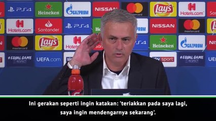 Mourinho Membela Diri Atas Aksi Provokatifnya Ke Fans Juve