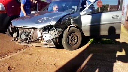 Mulher fica ferida em batida de trânsito no Interlagos