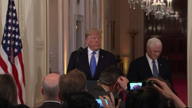 Trump threatens warlike posture if Democrats investigate him