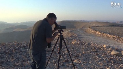 Video herunterladen: Cet ornithologue palestinien rêve d'inciter Israéliens et Palestiniens à observer davantage les oiseaux