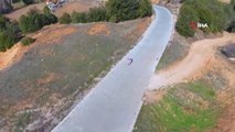 İlk Kez Drone Gören Kadın Ağaçların Arasına Koşarak Saklanmaya Çalıştı