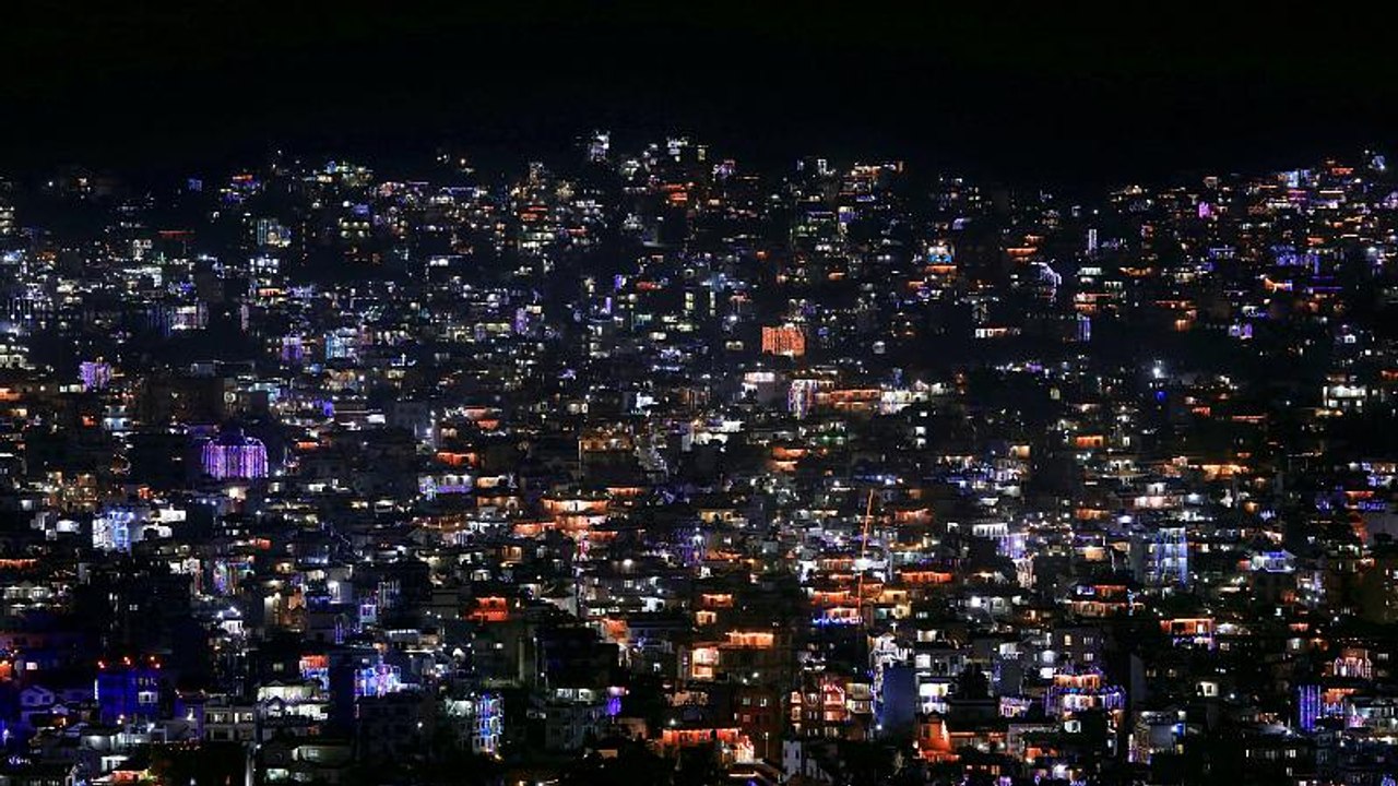 Hindus feiern Lichterfest Diwali