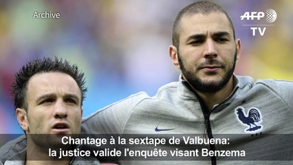 Chantage à la sextape de Valbuena: la justice valide l'enquête