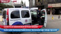 Kadın polis, kaymakamlık binasında intihara kalkıştı