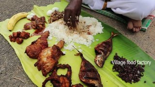 Deepavali!!! Variety of NON-VEG's with my brothers and sisters - Village food factory