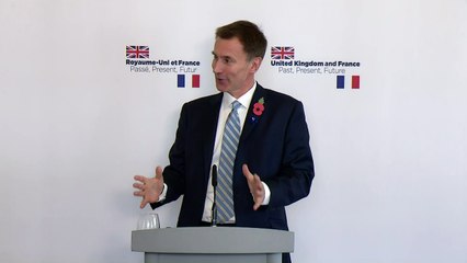 Jeremy Hunt: 'There will be no second referendum'