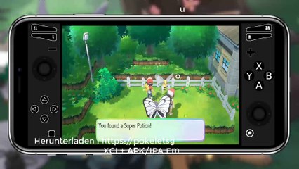 Wie man Pokemon Let's Go Evoli für iOS-Gerät mit Emulator Herunterladen