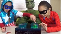 JELL-O LEGO SPIDERGIRL HULK SURPRISE TOYS CANDY IRONMAN TOYSTOSEE #sk 8 | mirecraft