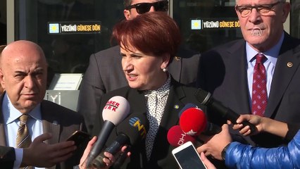 Akşener: (Türkçe ezan) Konunun bugün tartışmaya açılmasını manidar bulduğumu ifade etmek istiyorum' - ANKARA