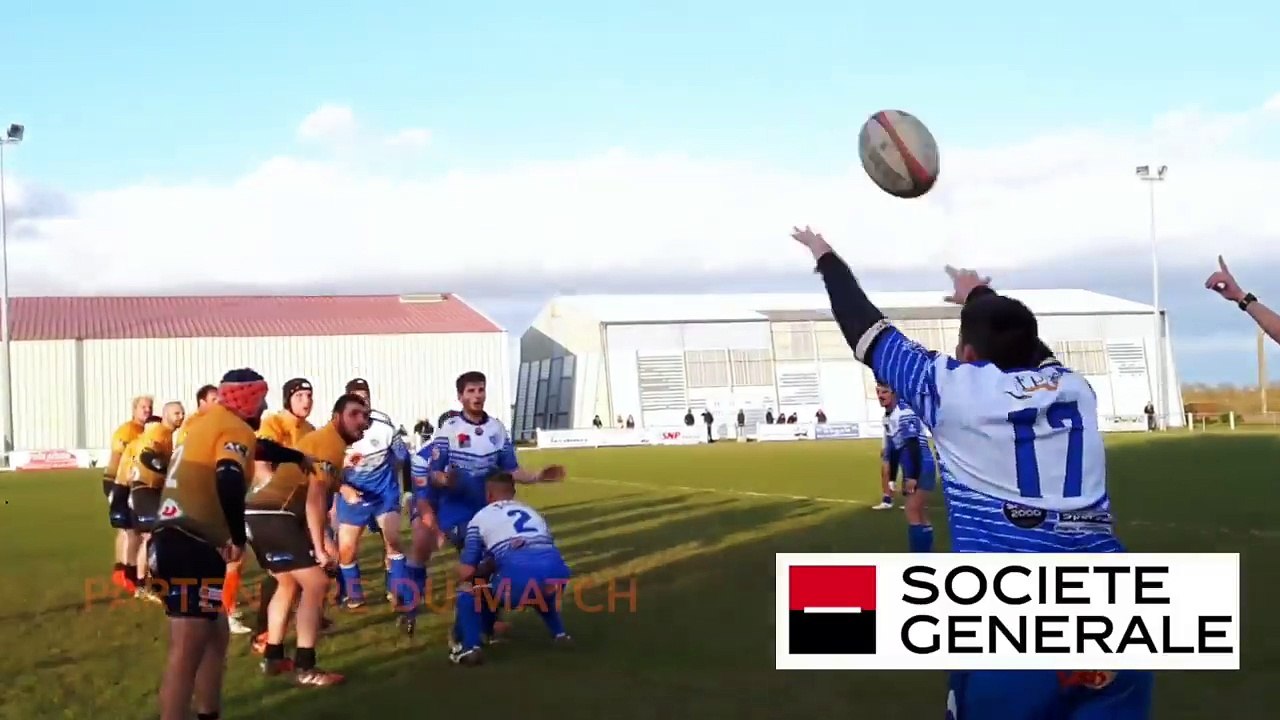 Match à domicile Marsilly / Royan Saujon Rugby 14/1/2018