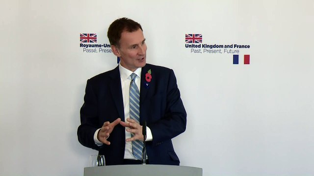 Jeremy Hunt: 'Irish backstop is biggest Brexit challenge'