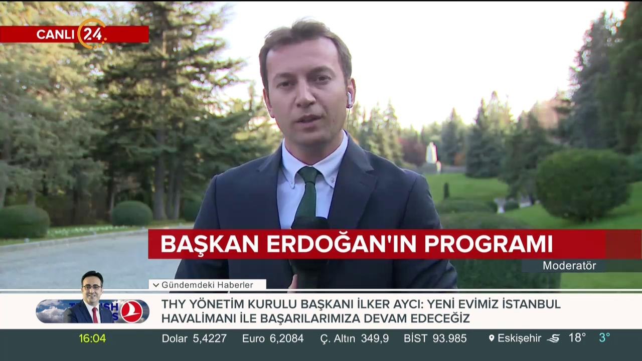 Cumhurbaşkanı Erdoğan'ın programı